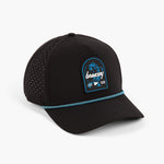 The FP Swing Black Performance Hat - Breezy Golf