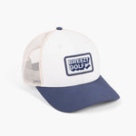 Classic Breezy Golf Navy Meshback Patch Hat - Breezy Golf
