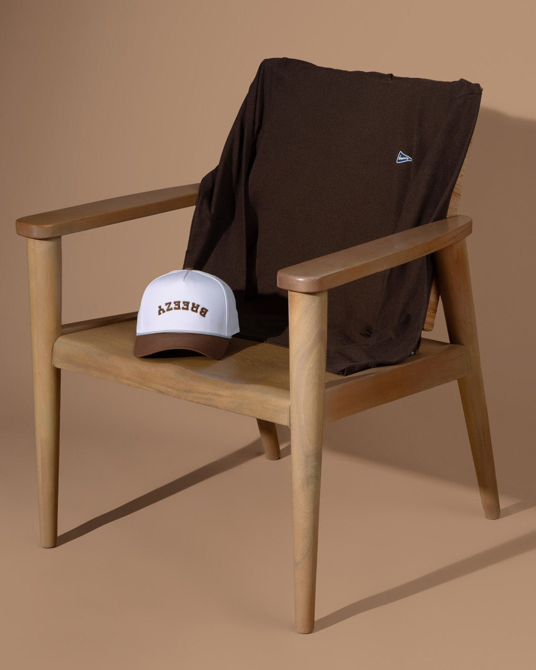 Flipped Breezy Rope Hat Caramel - Breezy Golf