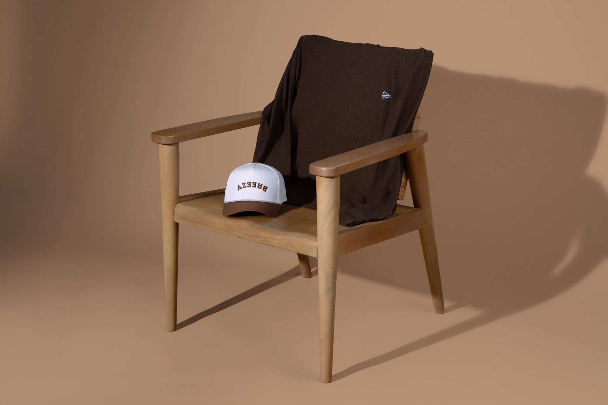 Flipped Breezy Rope Hat Caramel - Breezy Golf