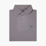 The Striped Polo Maroon - Breezy Golf