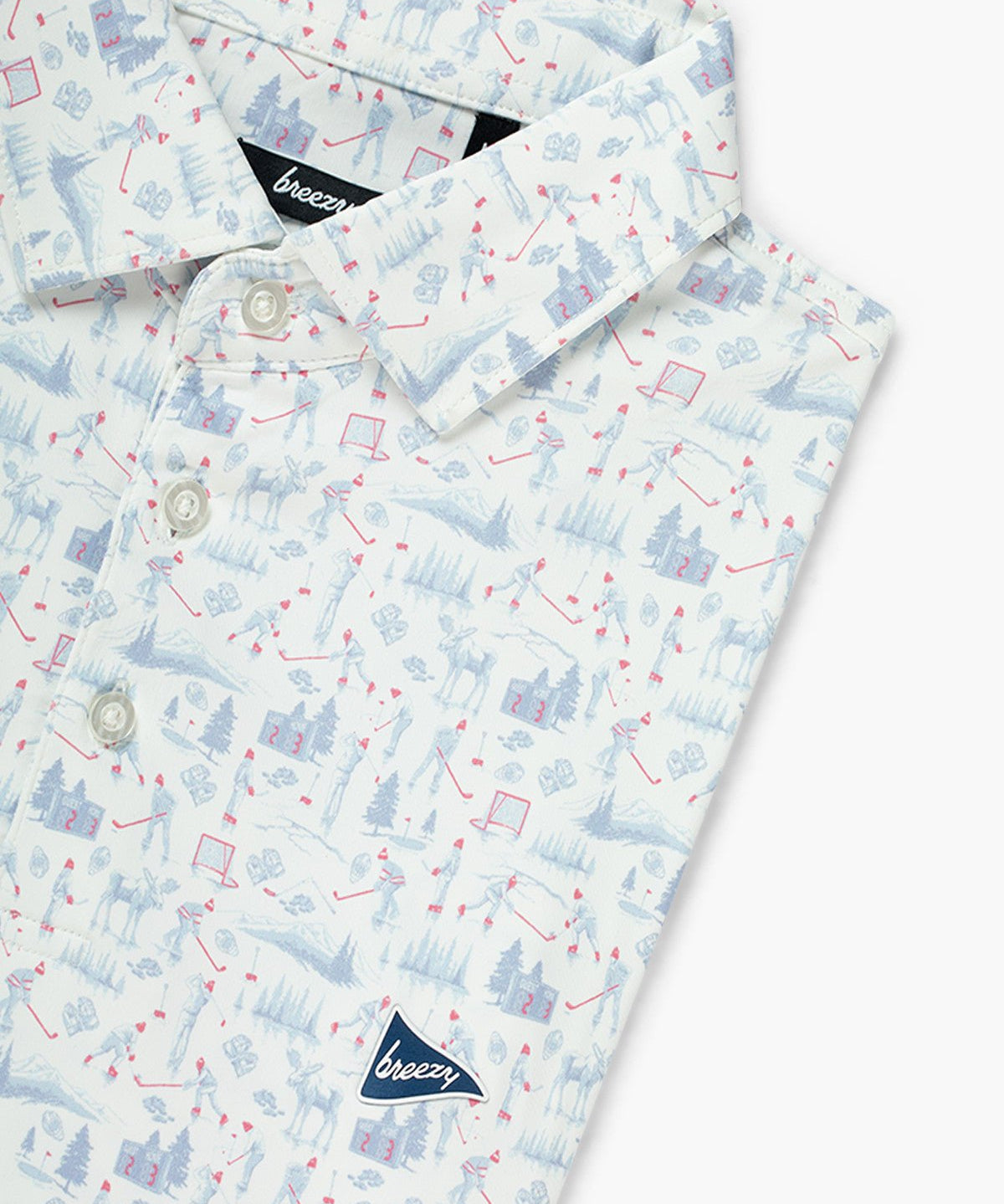 The Stick and Puck Polo - Breezy Golf