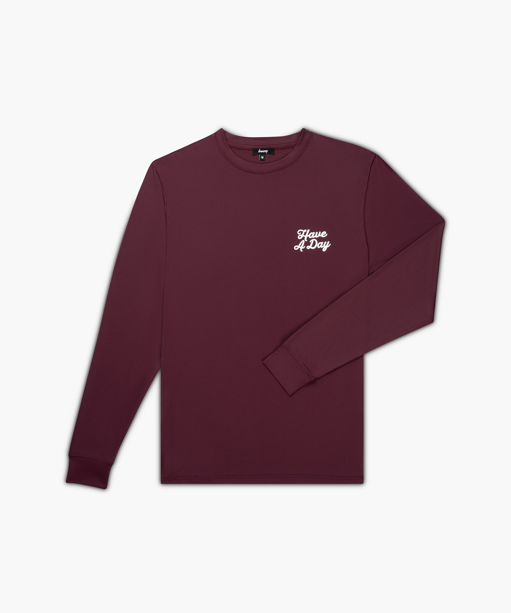 Range Long Sleeve Maroon - Breezy Golf