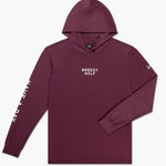 Range Hoodie Maroon - Breezy Golf