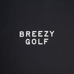 Range Hoodie Breezy Script Black - Breezy Golf