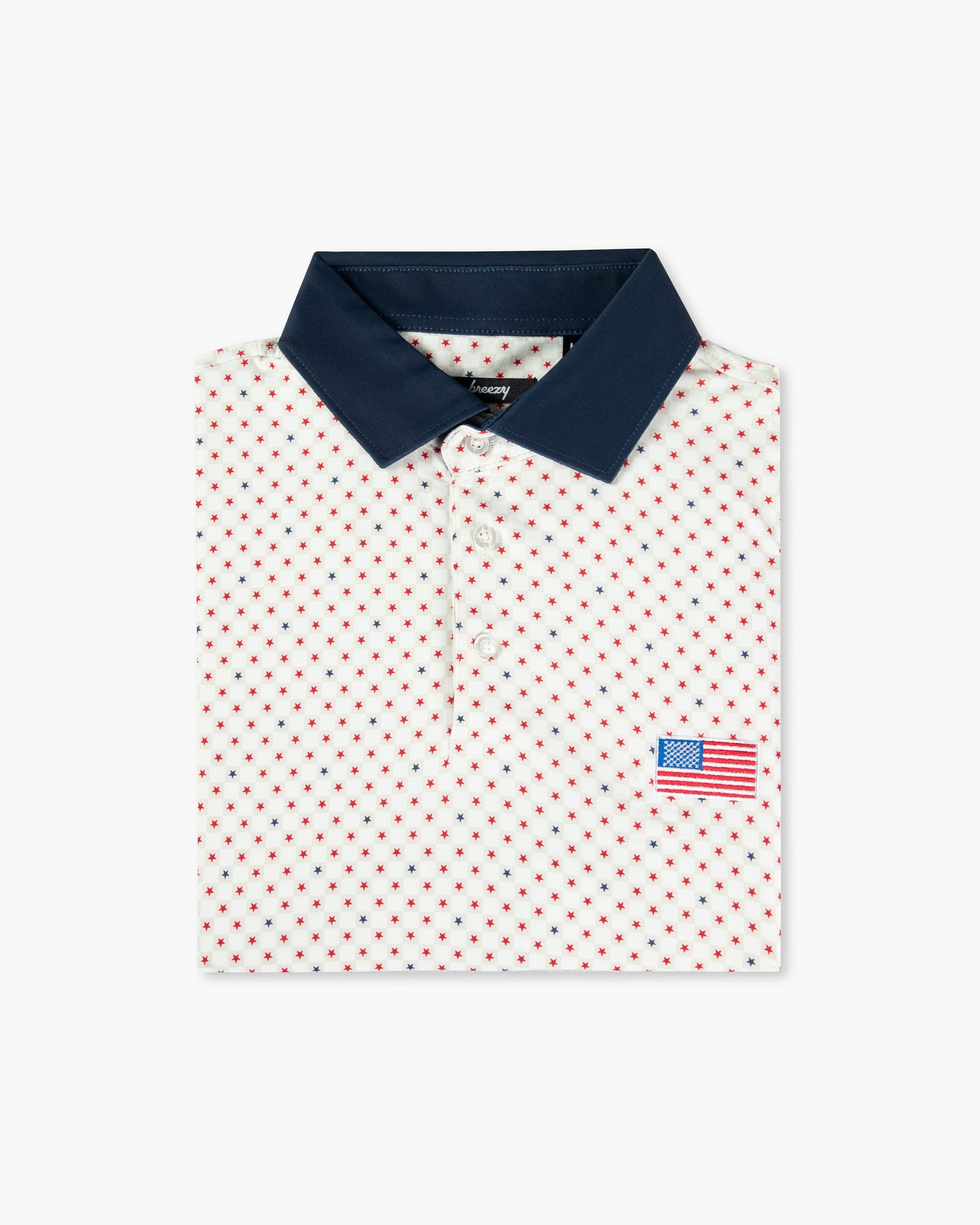 The Breezy Team USA Polo - Breezy Golf
