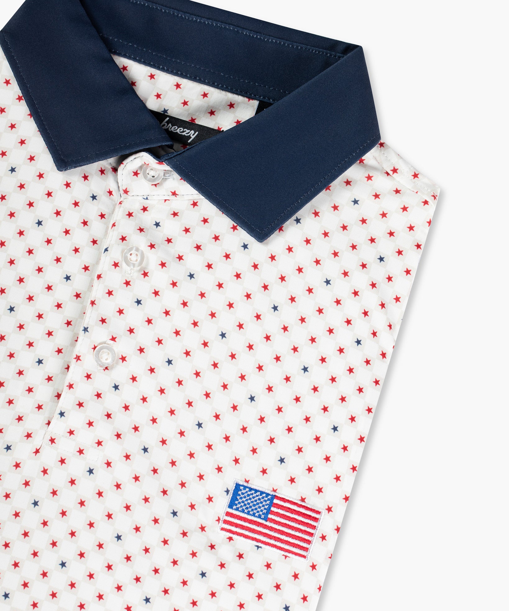 The Breezy Team USA Polo - Breezy Golf