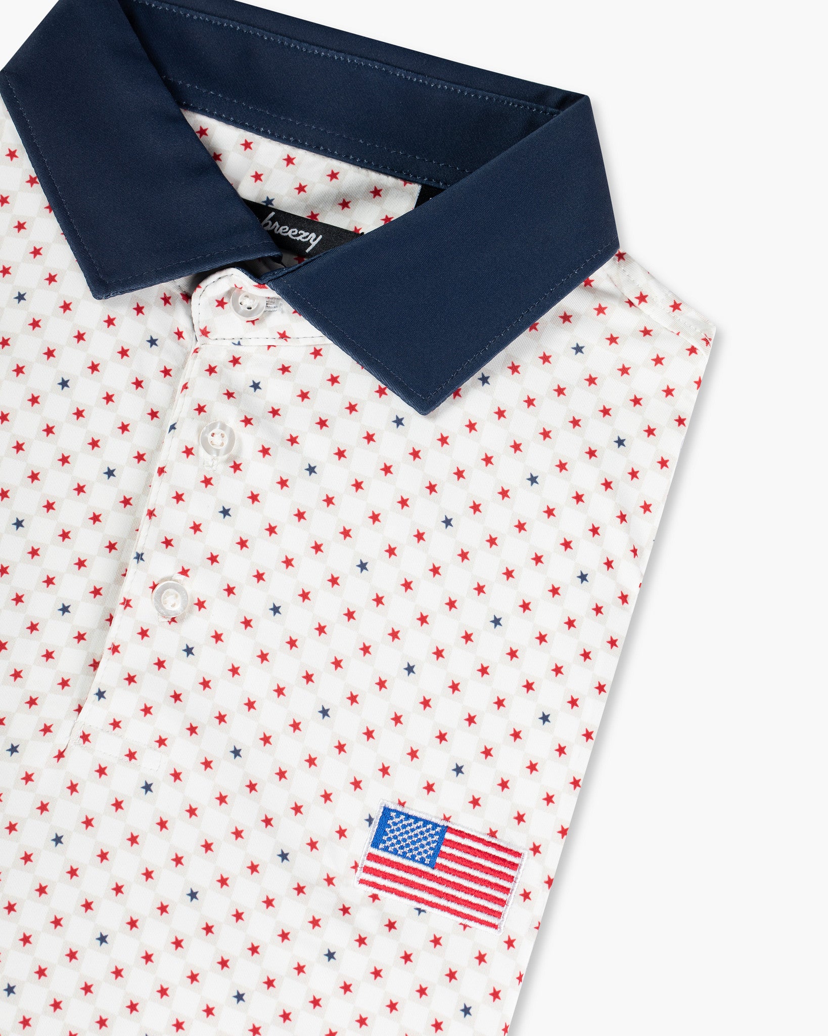 The Breezy Team USA Polo - Breezy Golf