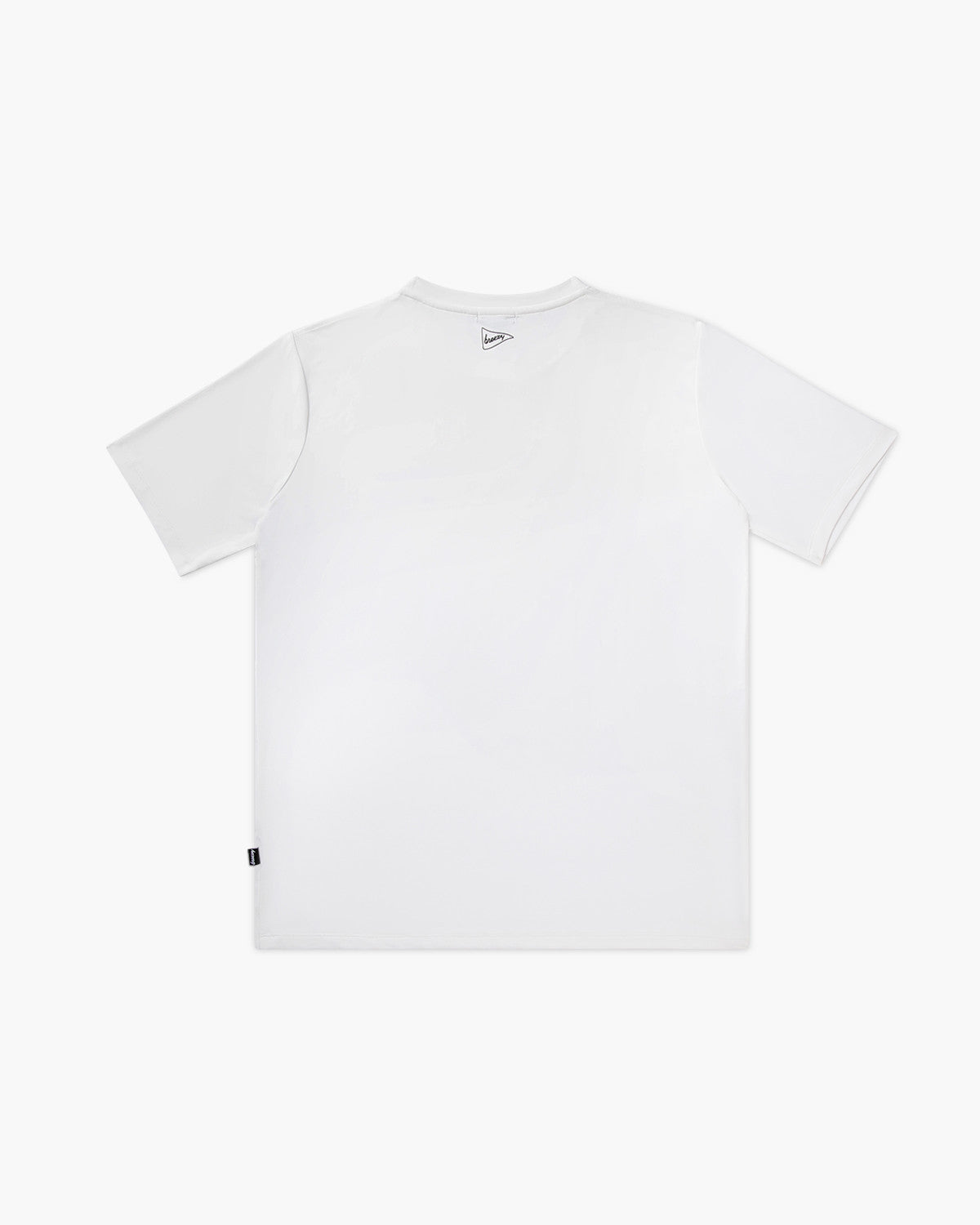 Range Tee White | Breezy Golf | Performance Golf Apparel