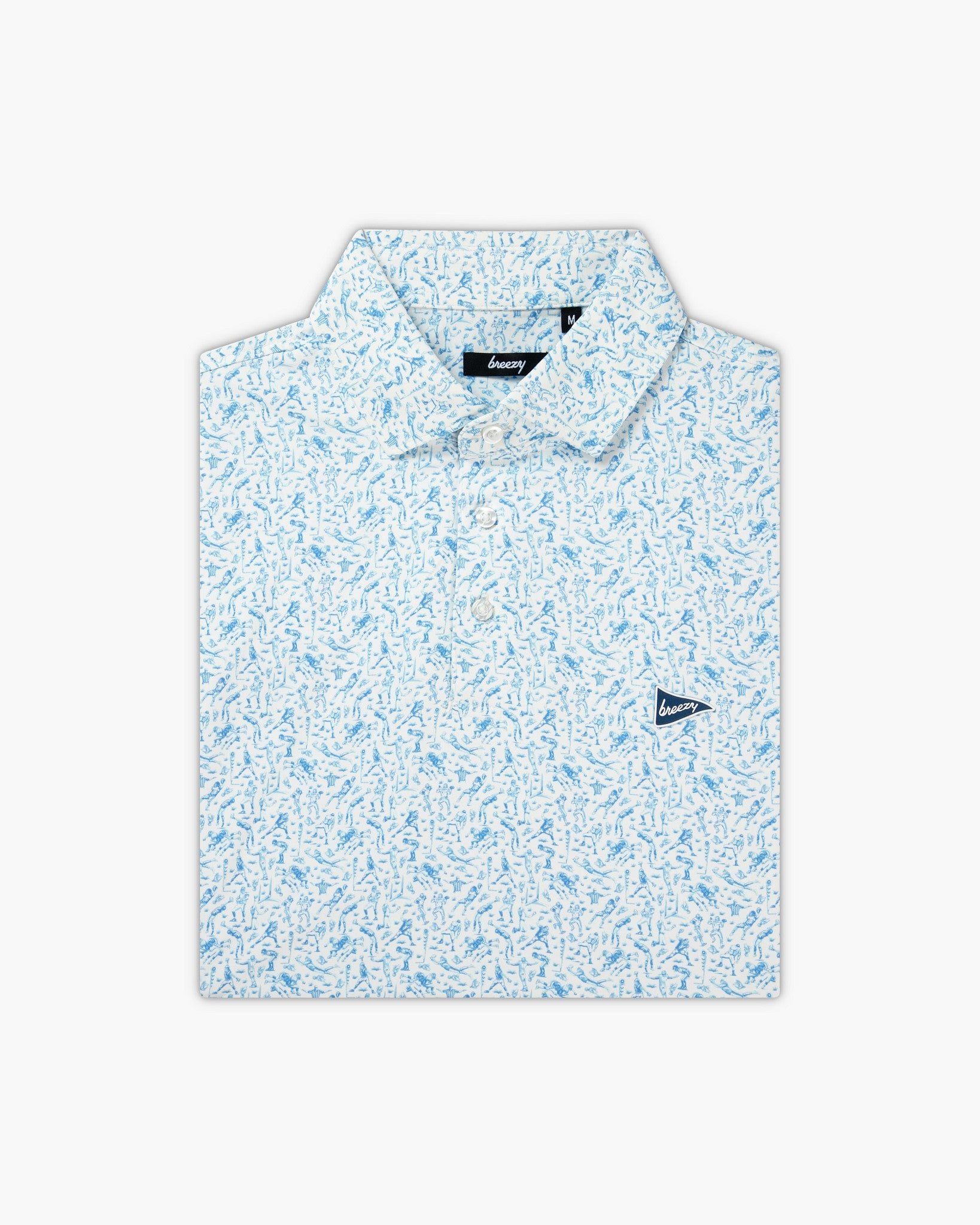 The Duh Nuh Nuh Polo - Breezy Golf
