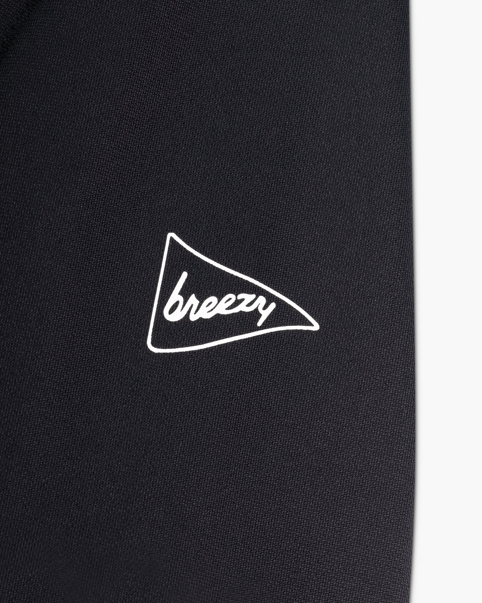 Range Hoodie Breezy Script Black - Breezy Golf