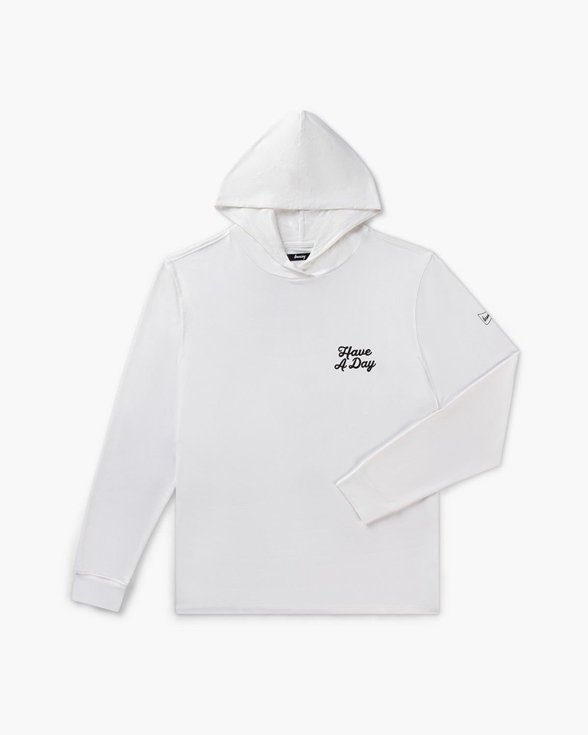 Range Hoodie White - Breezy Golf