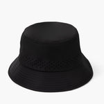 Have A Day Black Perforated Bucket Hat - Breezy Golf