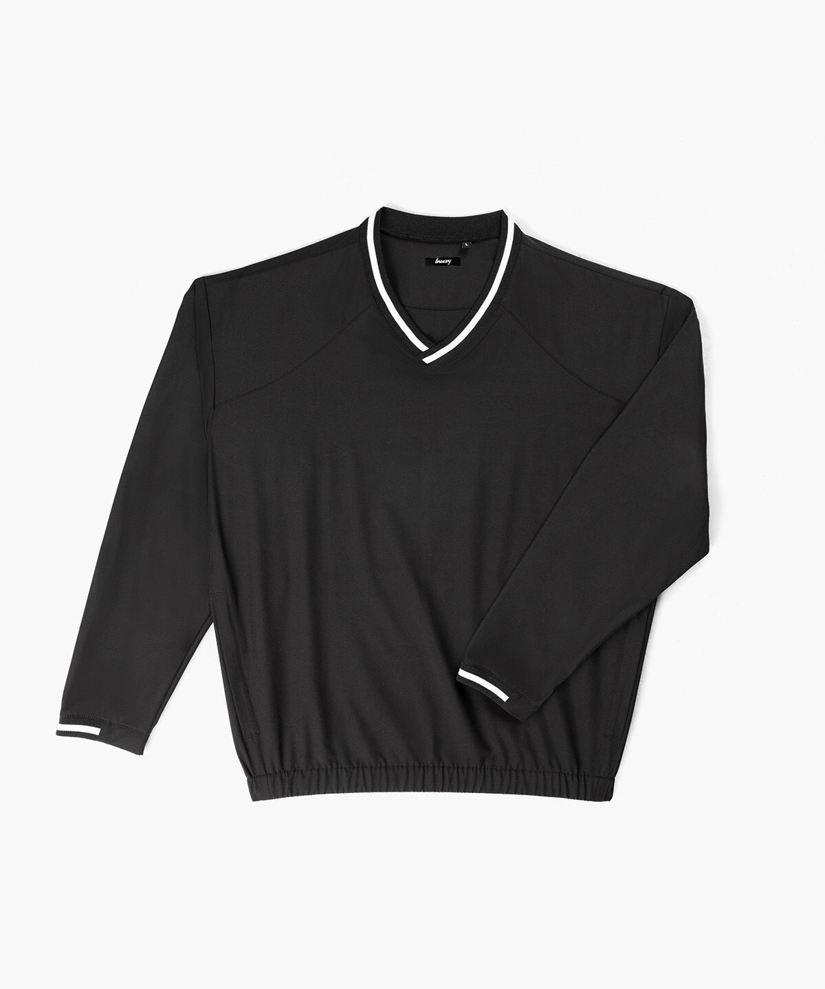 The Breezy Pull Over Black - Breezy Golf