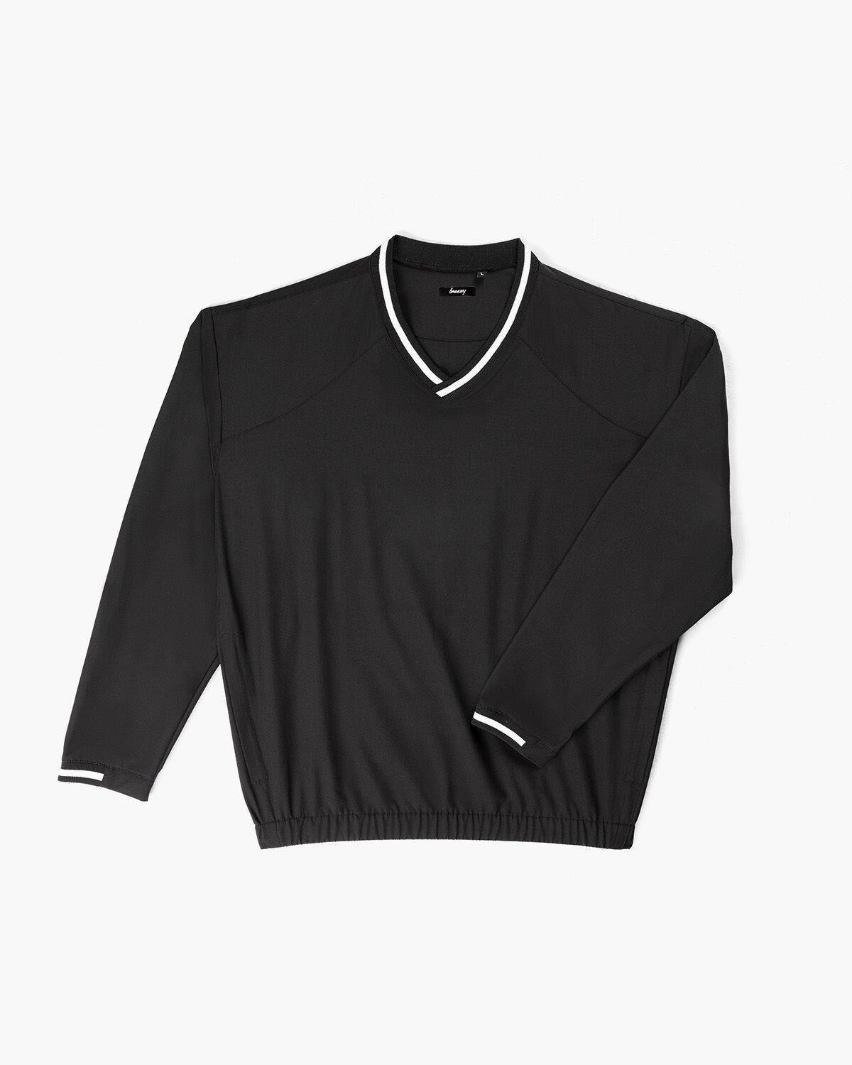 The Breezy Pull Over Black - Breezy Golf