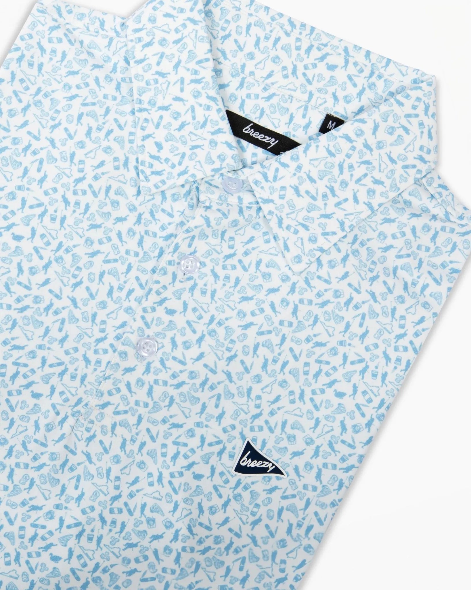 The Fat Perez Polo | Breezy Golf | Performance Golf Apparel