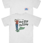 Bad Day to Be a Fairway Pocket T Shirt - Breezy Golf