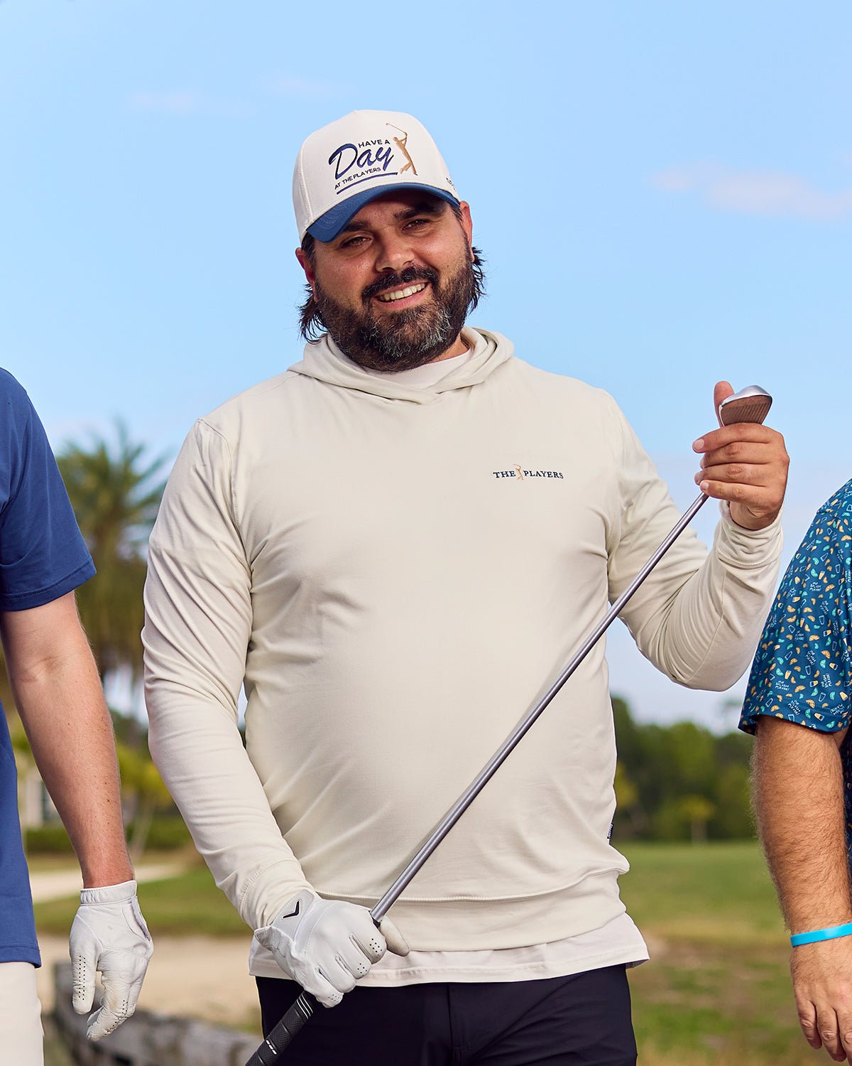 The Players x Breezy The Gimme Hoodie - Fog - Breezy Golf