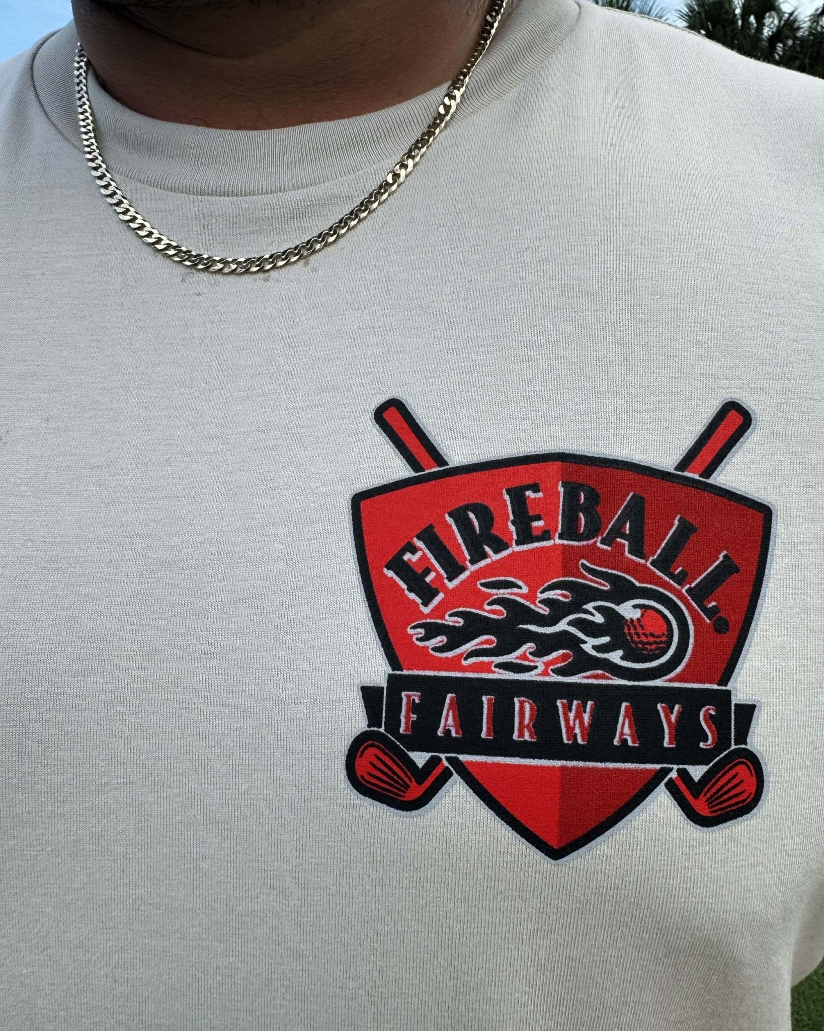 Fireball Fairways Crest T Shirt - Breezy Golf