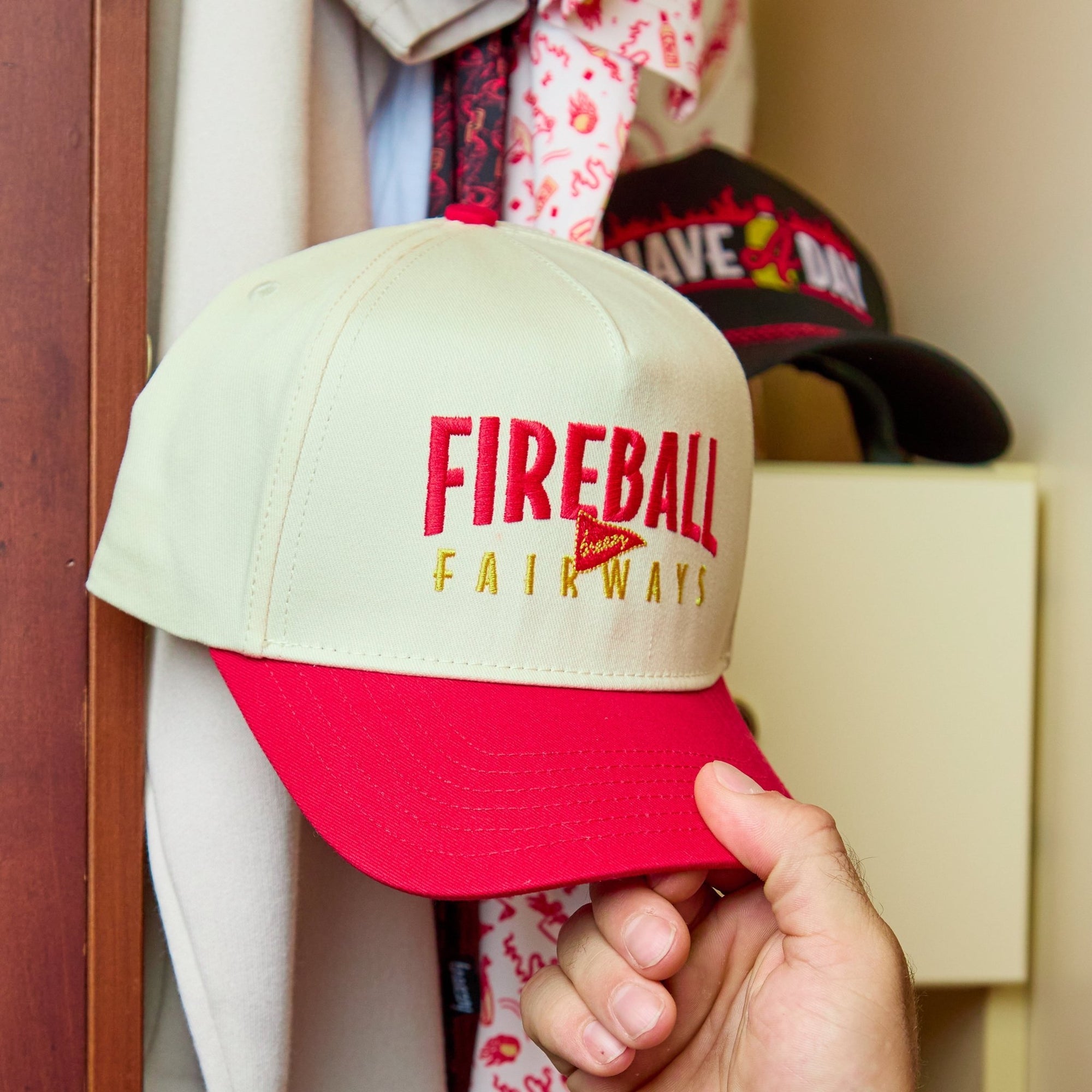 Fireball x Breezy Have A Day Vintage Contrast Bill Hat - Breezy Golf