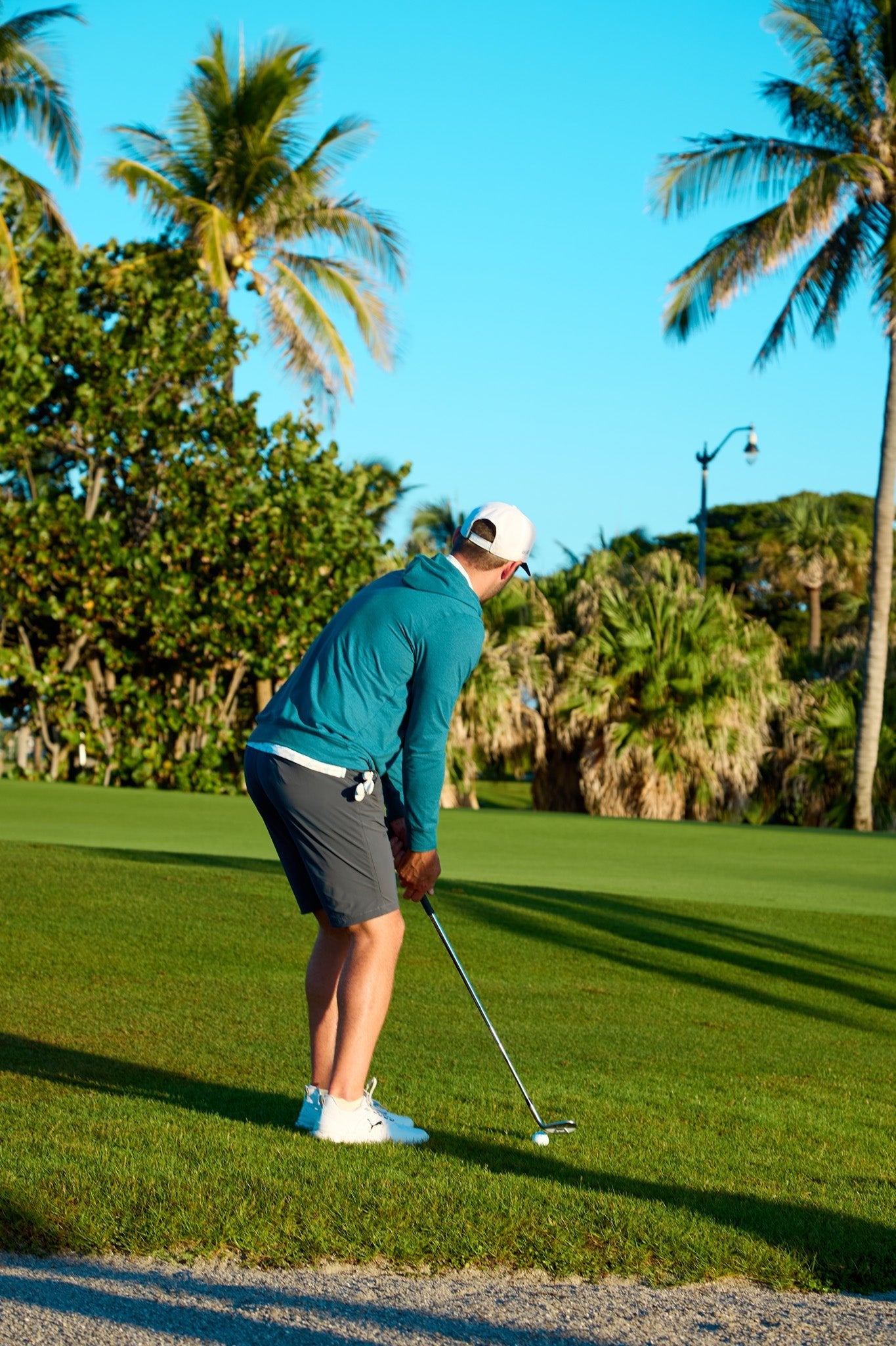 The Gimme Hoodie Forest | Breezy Golf | Performance Golf Apparel