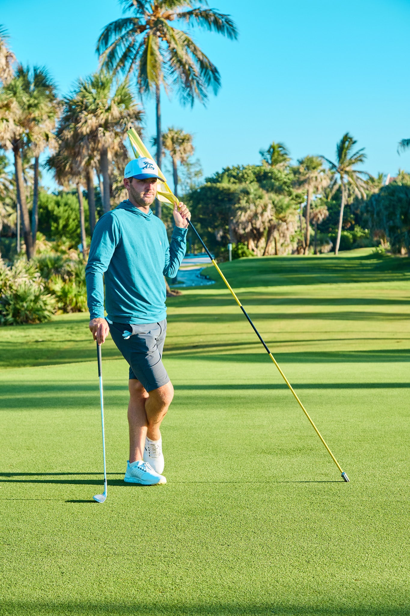 The Gimme Hoodie Forest - Breezy Golf