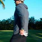 The Gimme Hoodie Heather Black - Breezy Golf