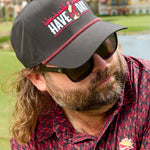 Fireball x Breezy Have A Fire Day Rope Hat Black - Breezy Golf