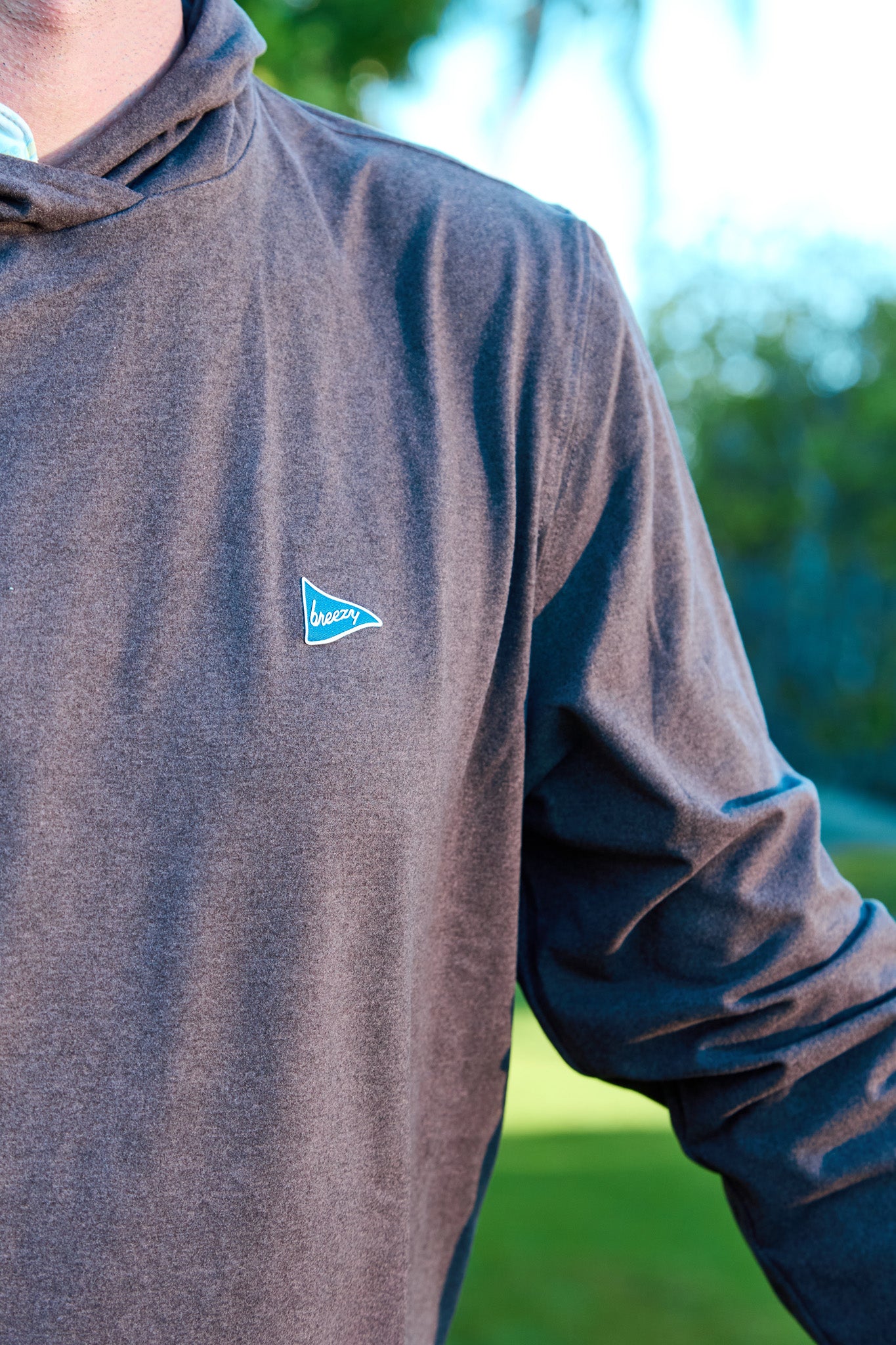 The Gimme Hoodie Espresso | Breezy Golf | Performance Golf Apparel