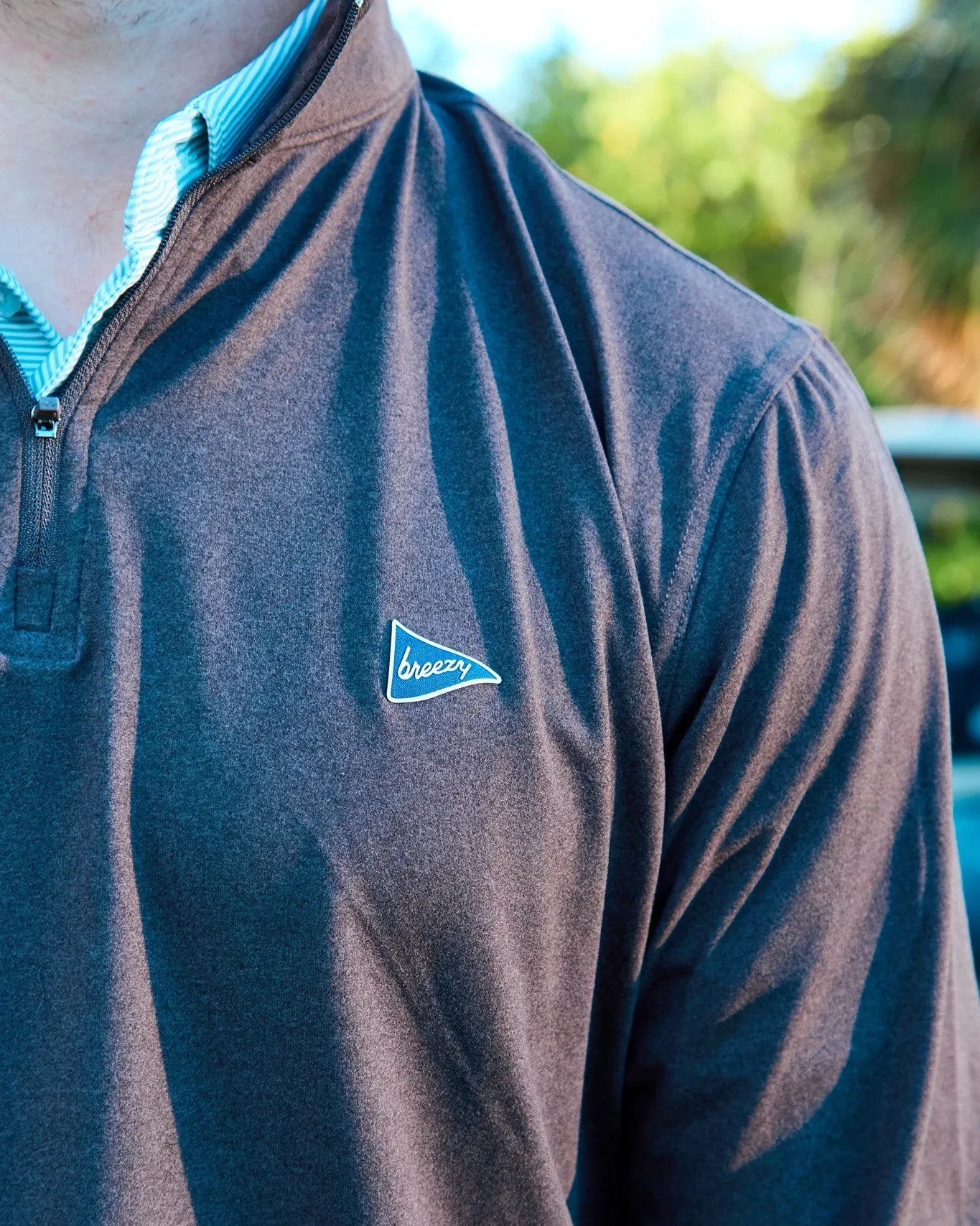 The Gimme Quarter - Zip Espresso - Breezy Golf