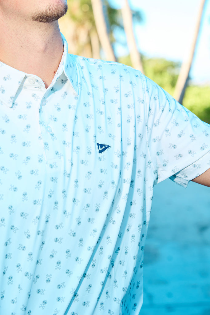 The Blackbeard Polo Shirt for Men | Breezy Golf