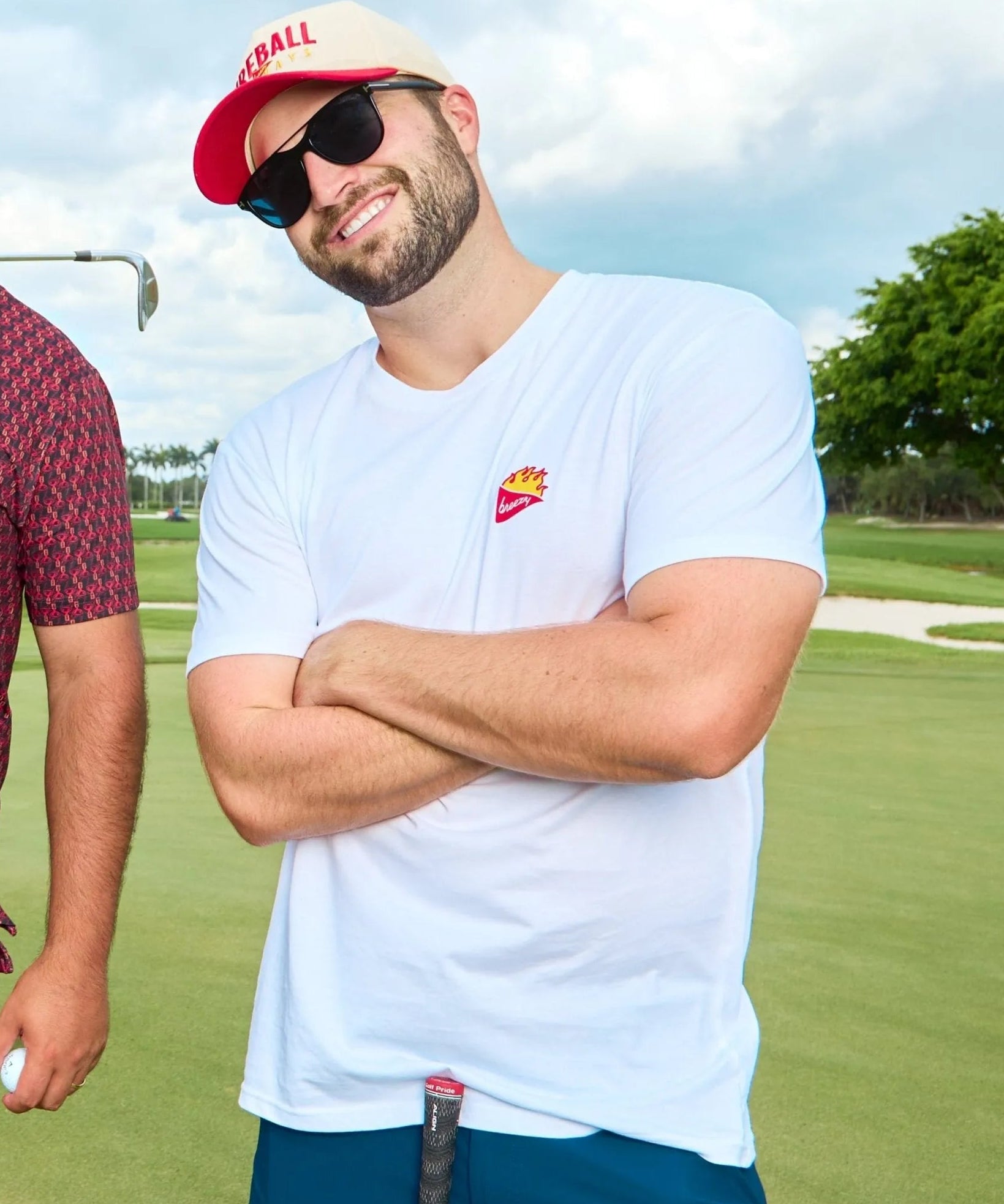 Fireball x Breezy Fireball Fairways Tee - Breezy Golf