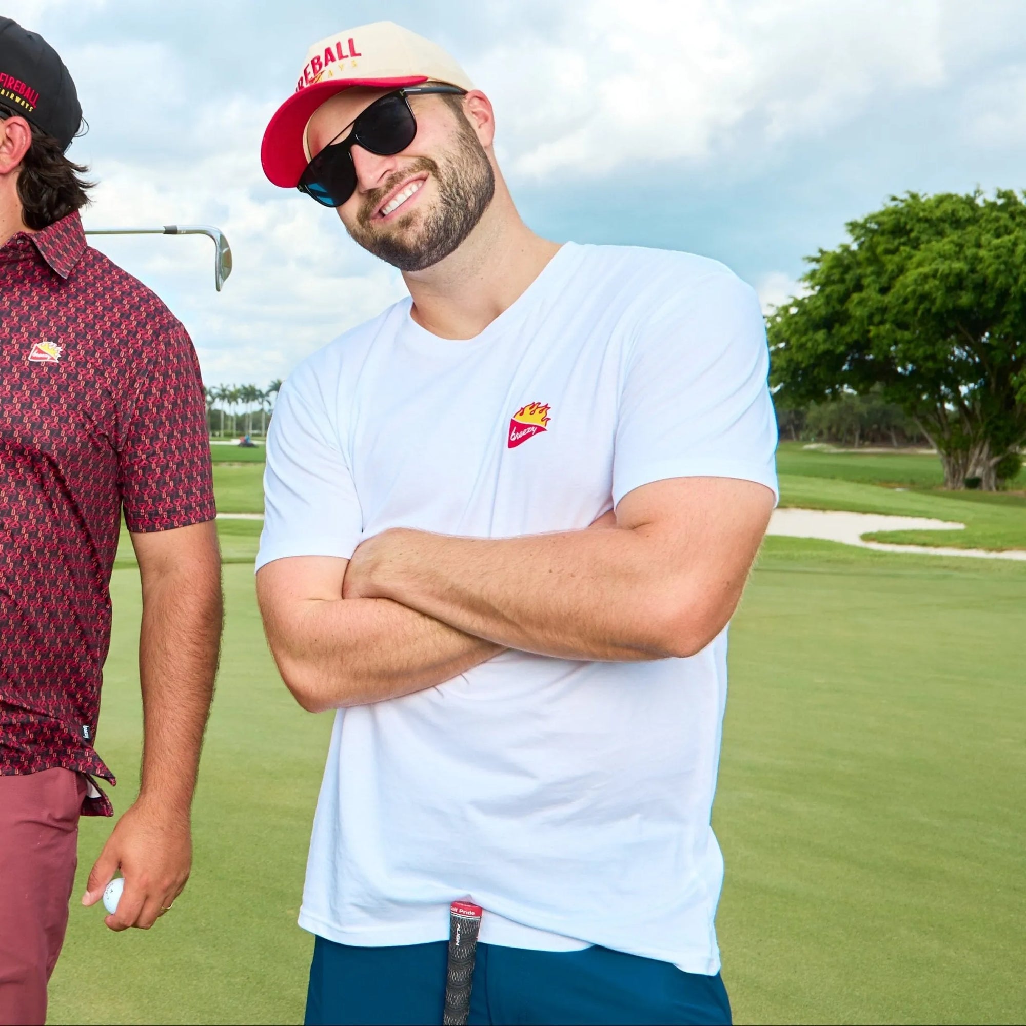Fireball x Breezy Fireball Fairways Tee - Breezy Golf