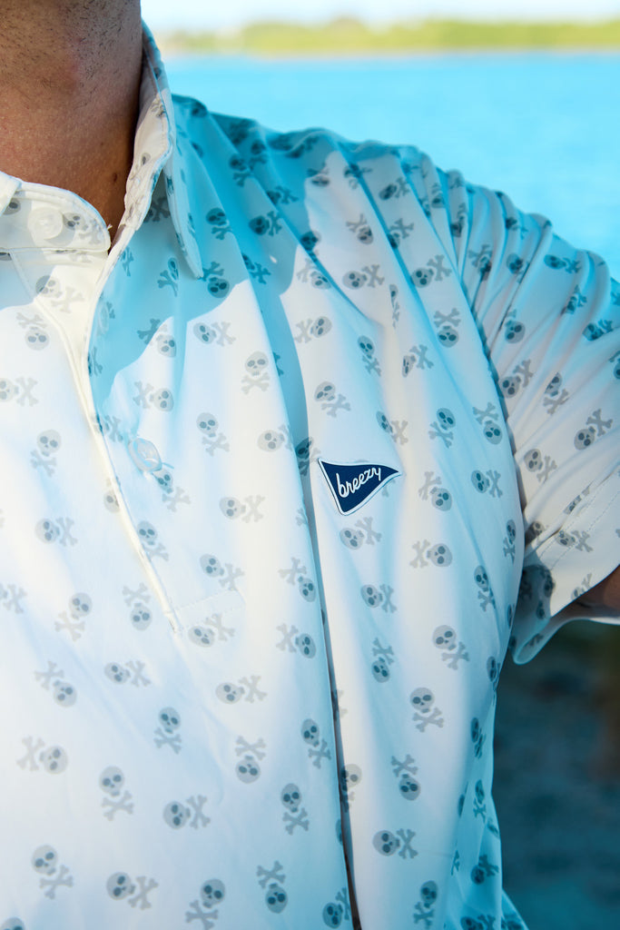 The Blackbeard Polo Shirt for Men | Breezy Golf