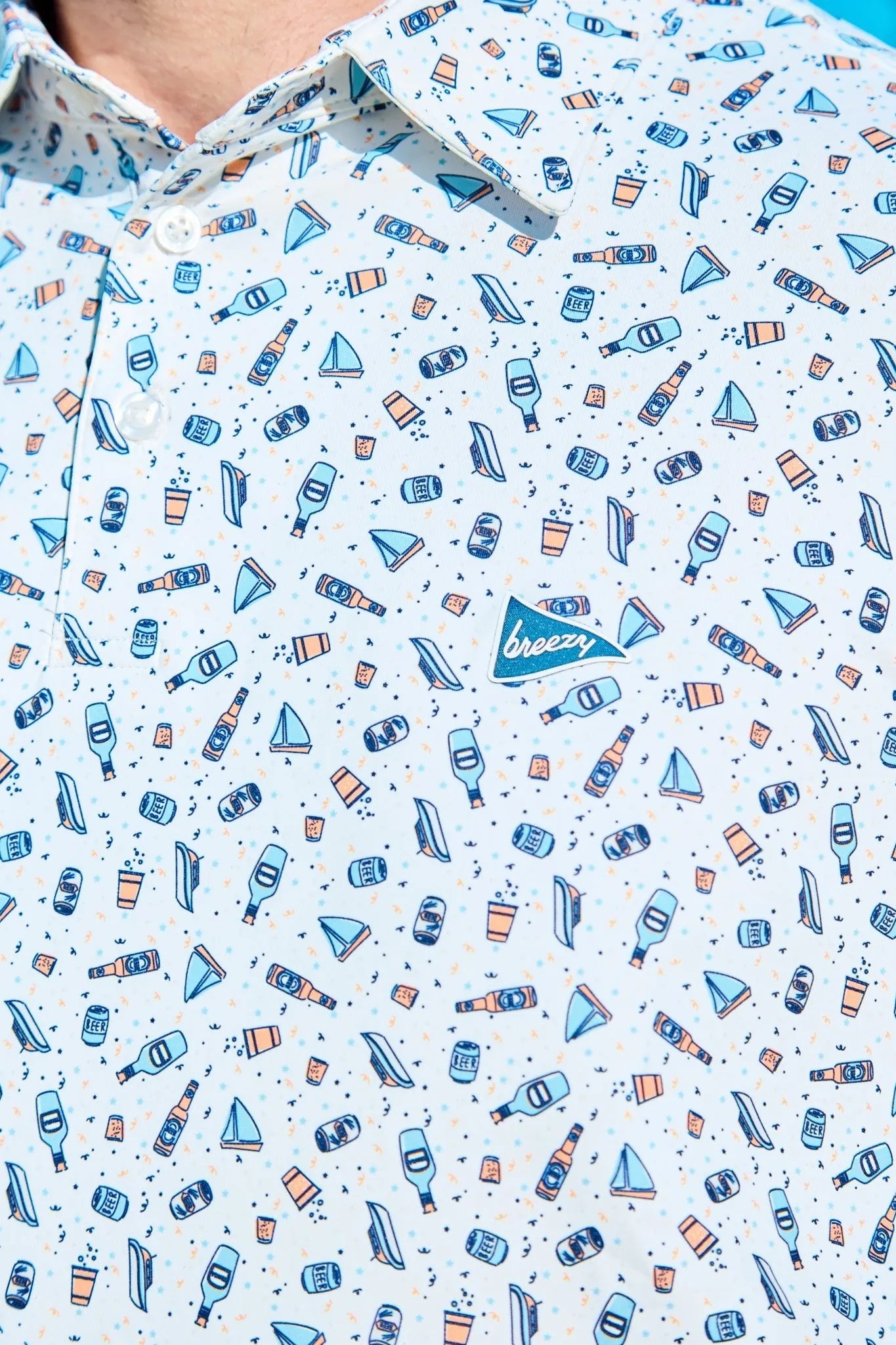 The Celebration Polo | Breezy Golf | Performance Golf Apparel