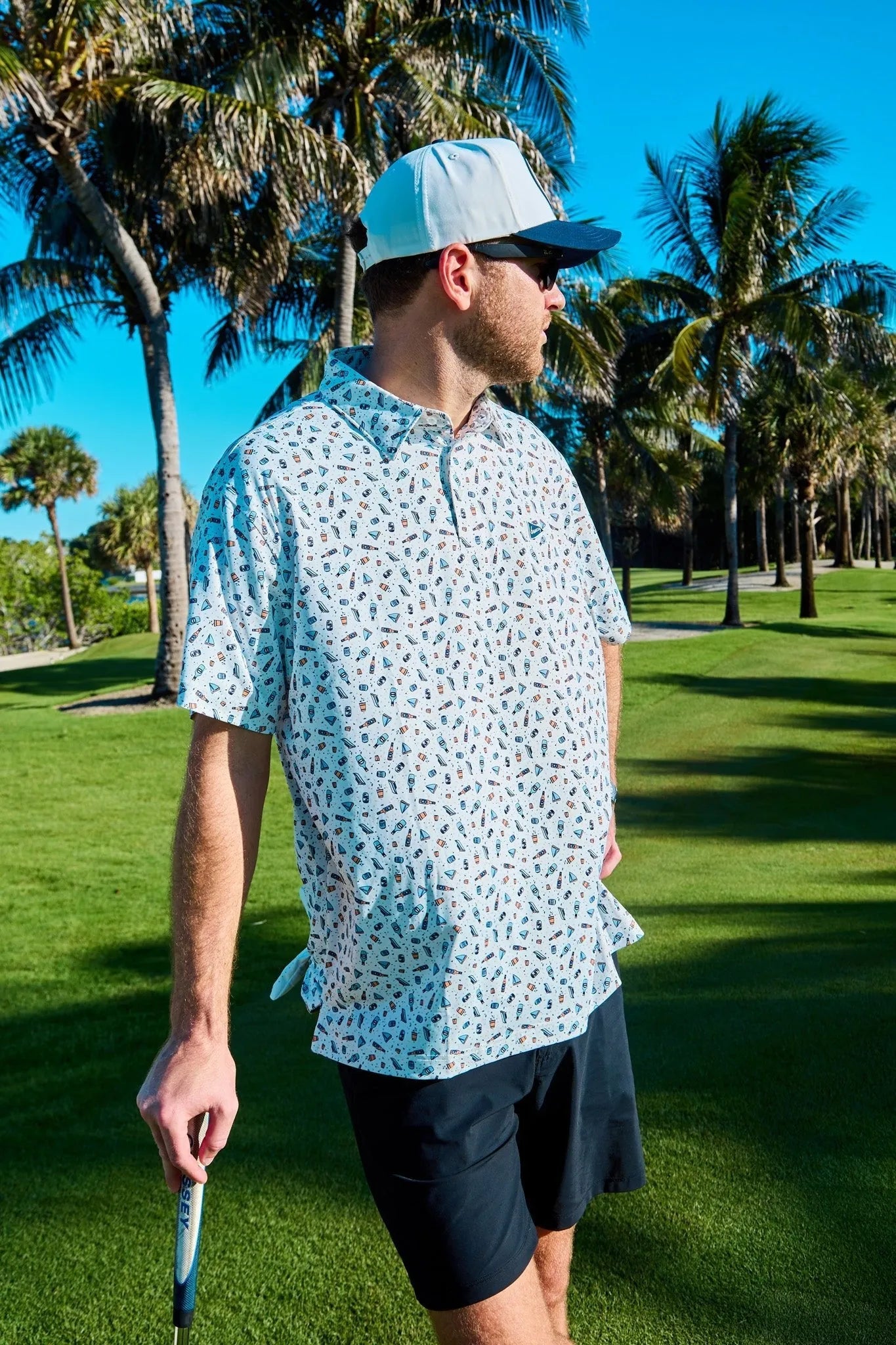 The Celebration Polo | Breezy Golf | Performance Golf Apparel