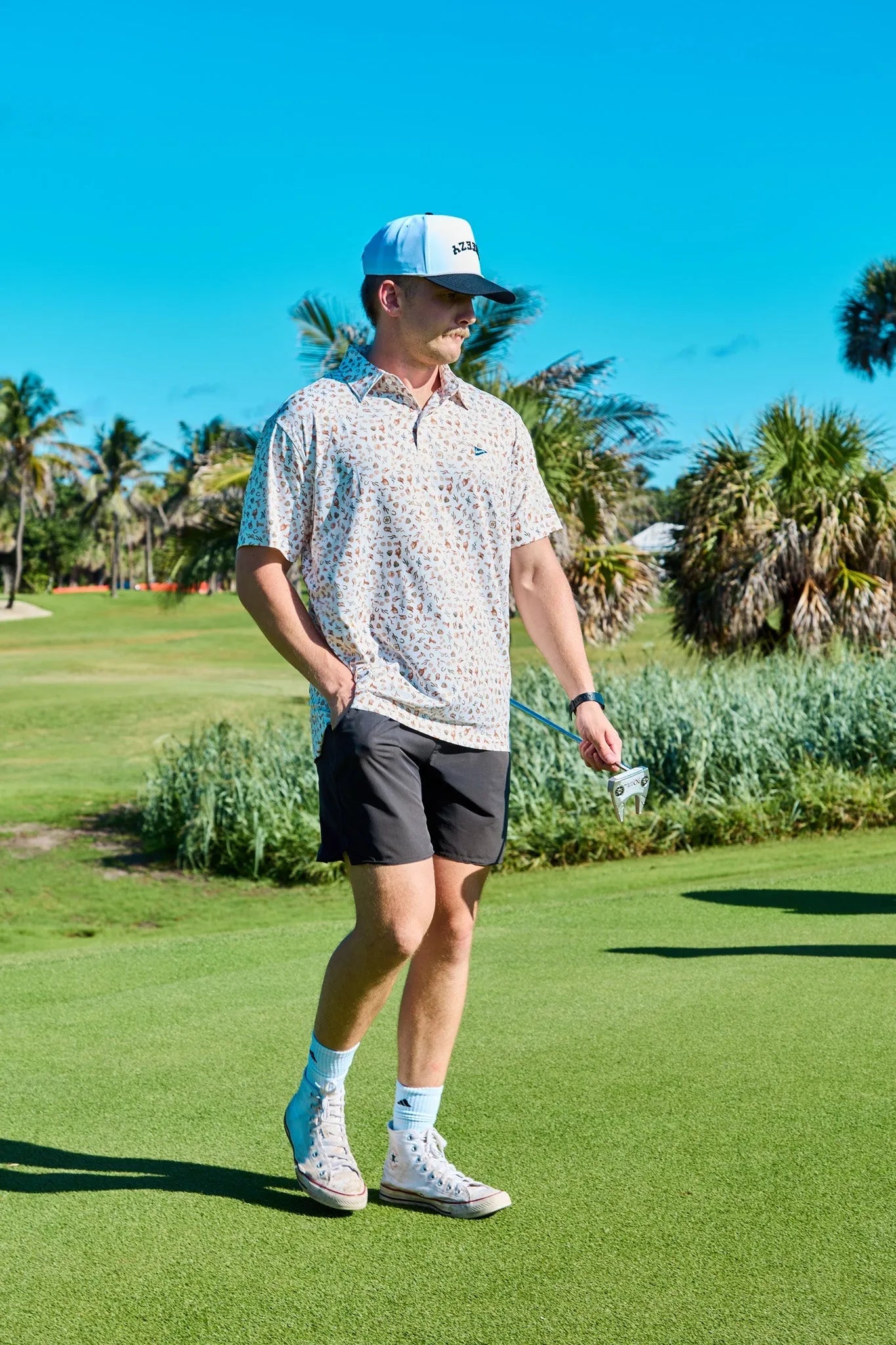 The Country Western Polo | Breezy Golf | Performance Golf Apparel