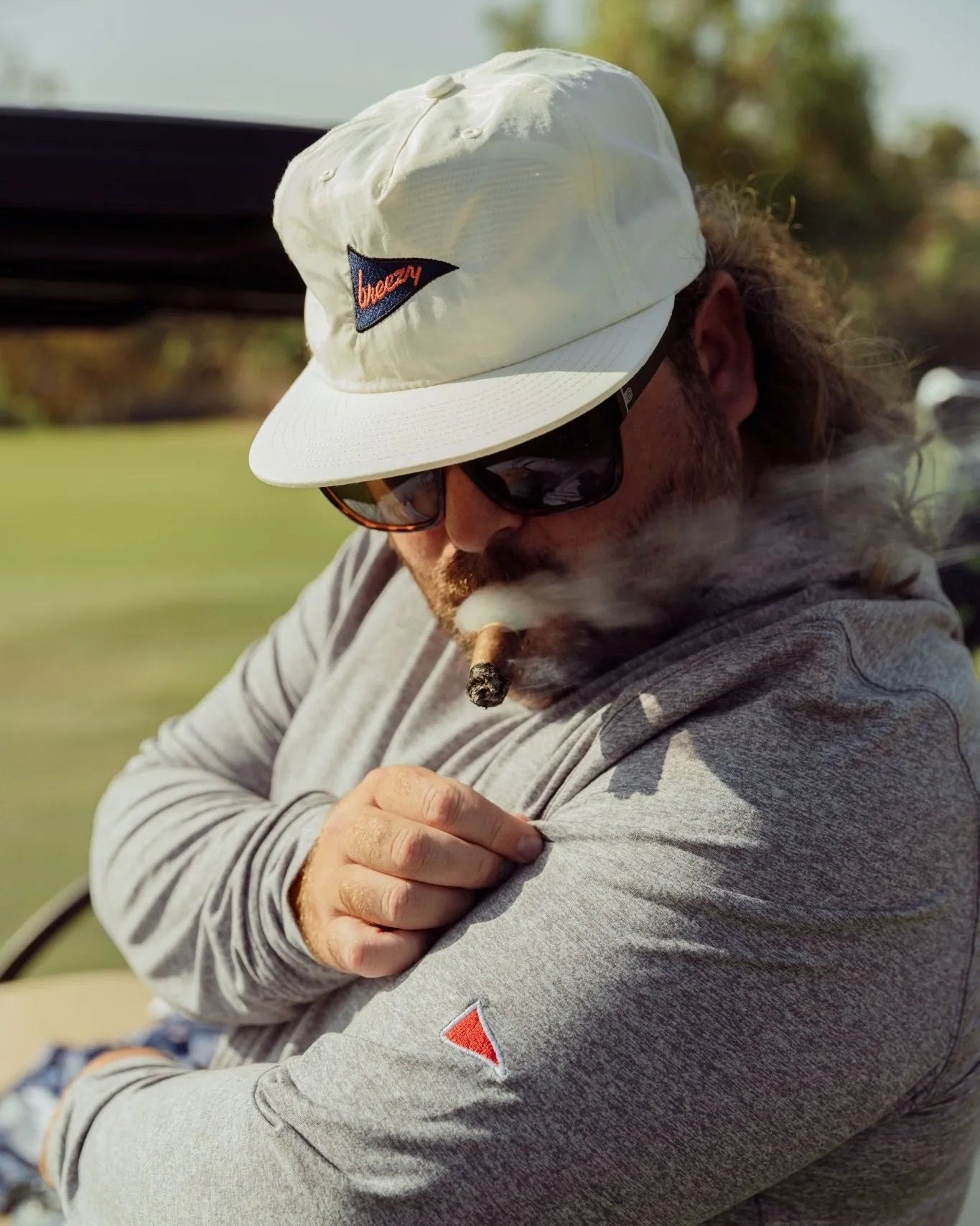 Breezy Golf Flag Lightweight Surf Hat - Breezy Golf