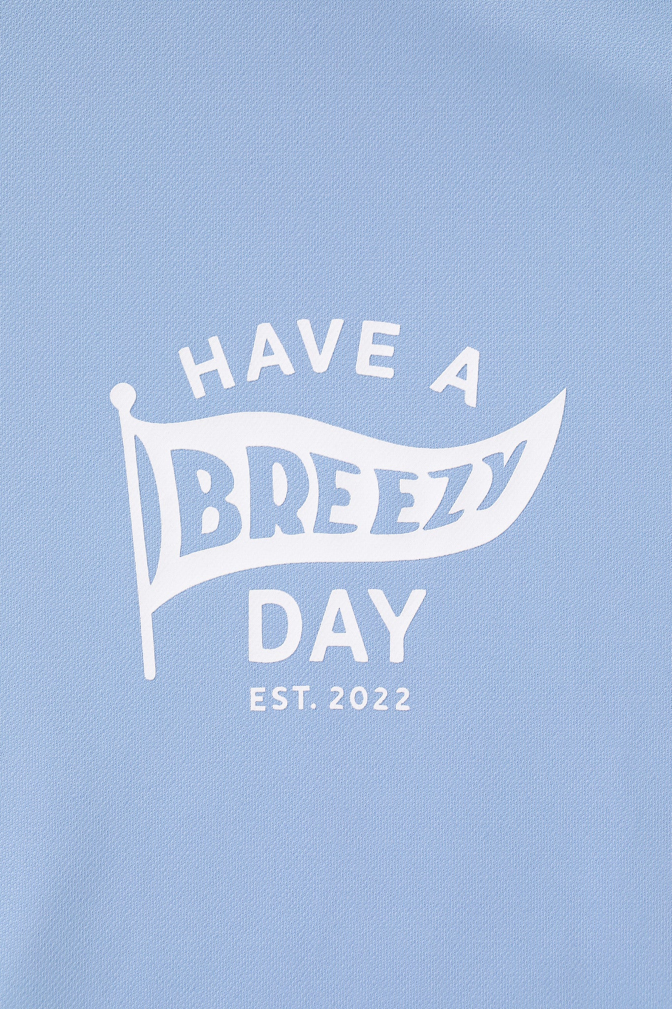 Range Tee Blue | Breezy Golf | Performance Golf Apparel