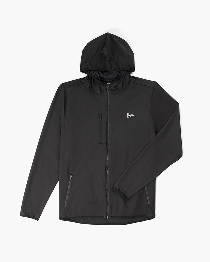 The Breezy Rain Jacket Black