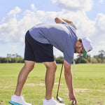 The Everyday Tee Blue - Breezy Golf