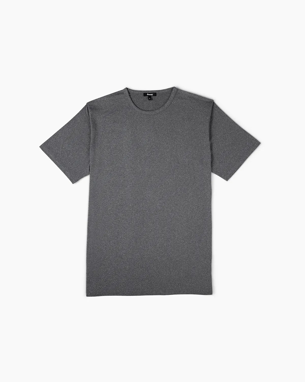 The Everyday Tee Grey | Breezy Golf | Performance Golf Apparel