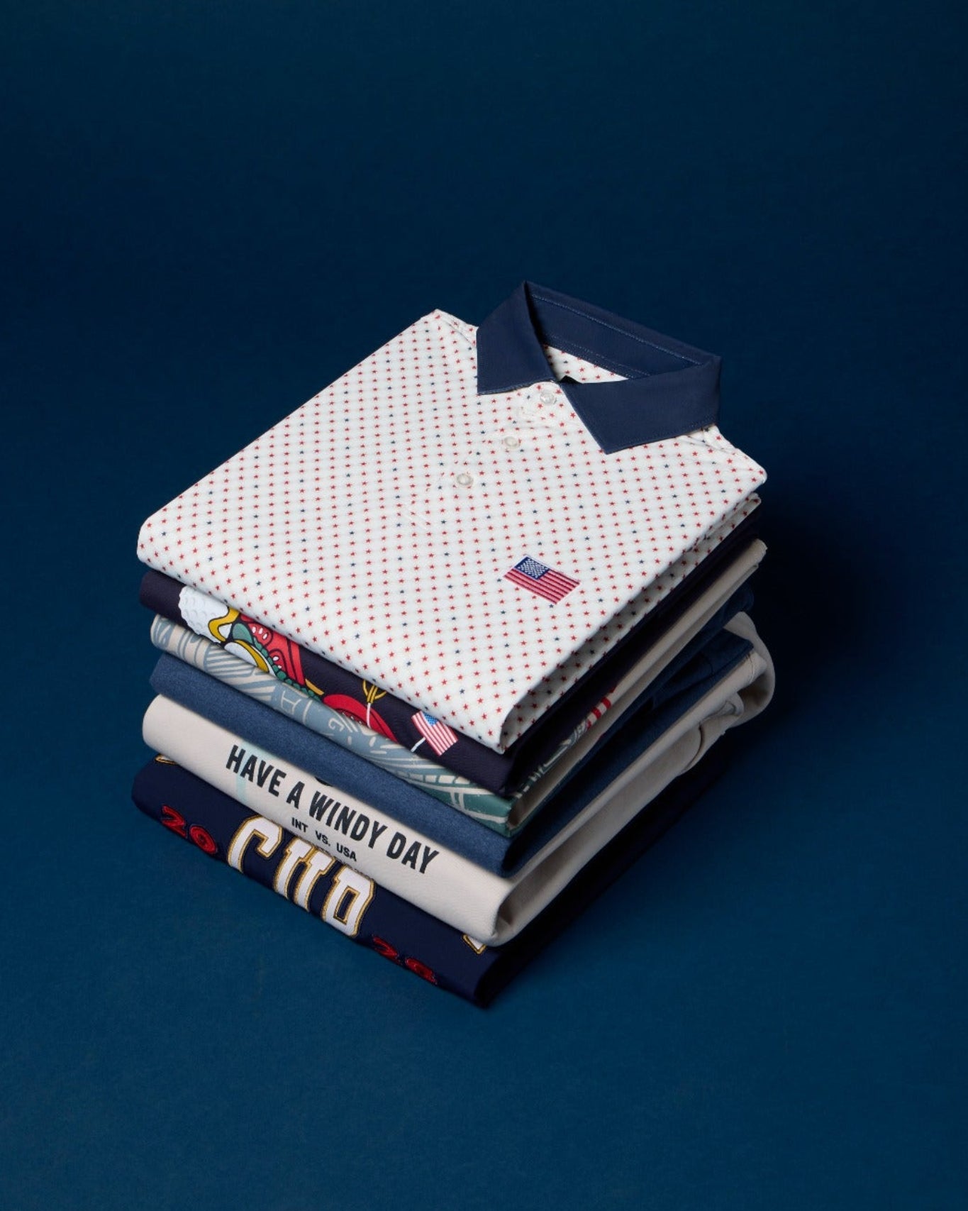 The Breezy Team USA Polo - Breezy Golf