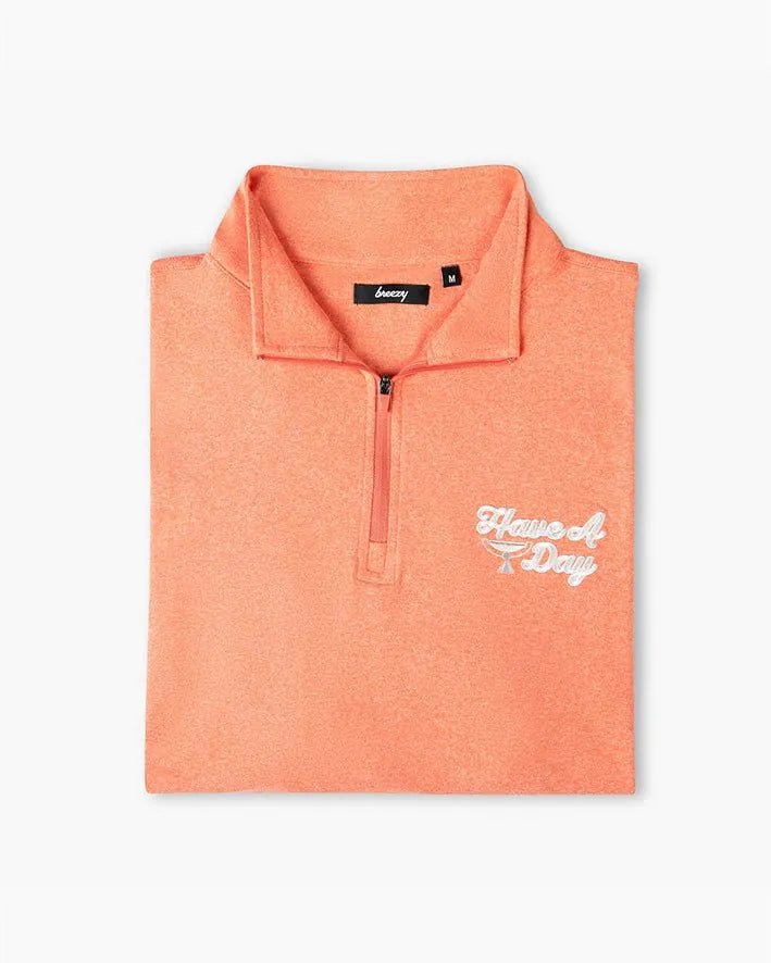 Tour Championship x Breezy Have A Day Tour Quarter-Zip | Breezy Golf | Performance Golf Apparel