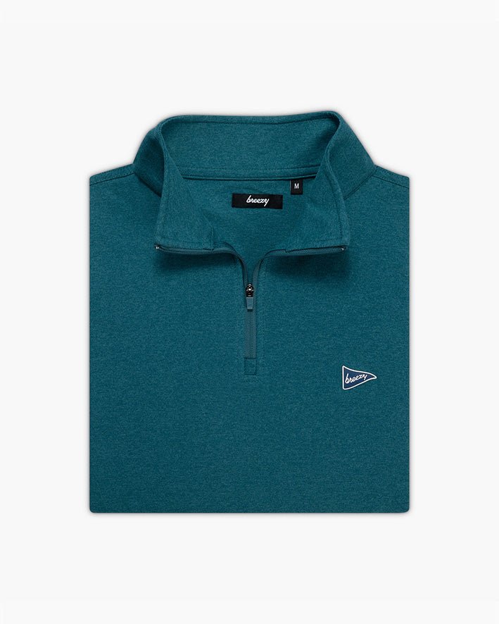 The Gimme Quarter - Zip Verdant Green - Breezy Golf
