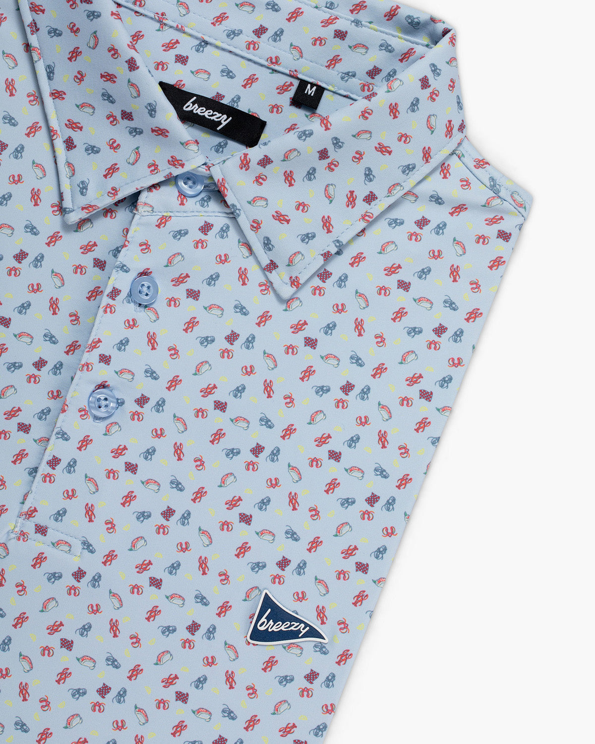 The Lobster Rolls Polo | Breezy Golf | Performance Golf Apparel