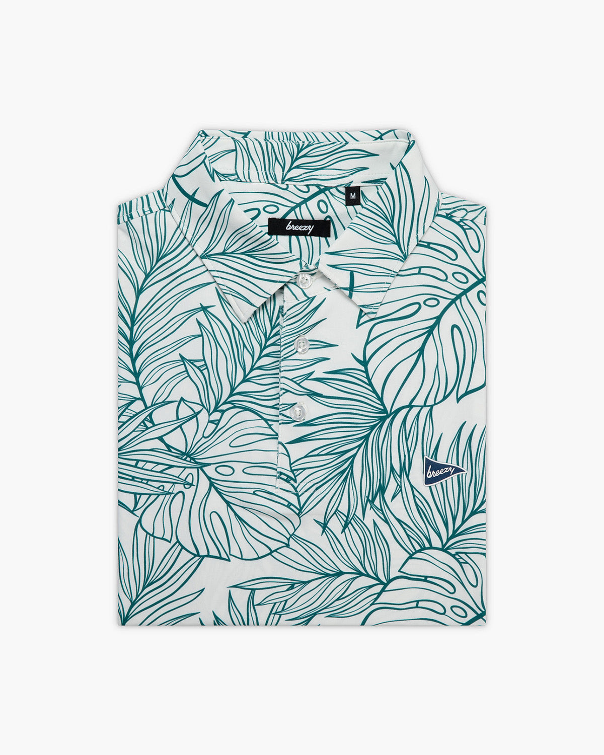 The Palms Polo Green | Breezy Golf | Performance Golf Apparel