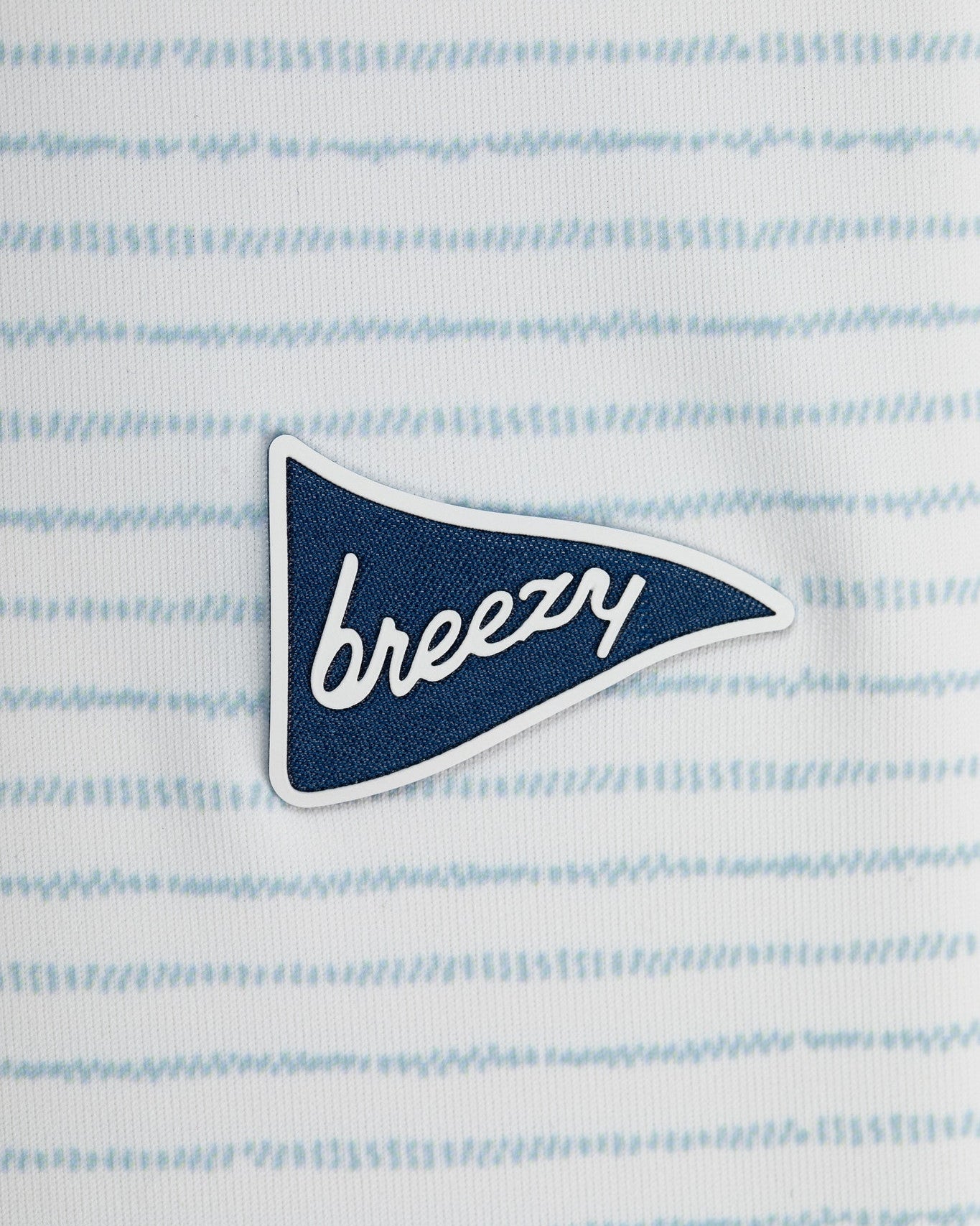 The Pebbled Stripes Polo - Breezy Golf