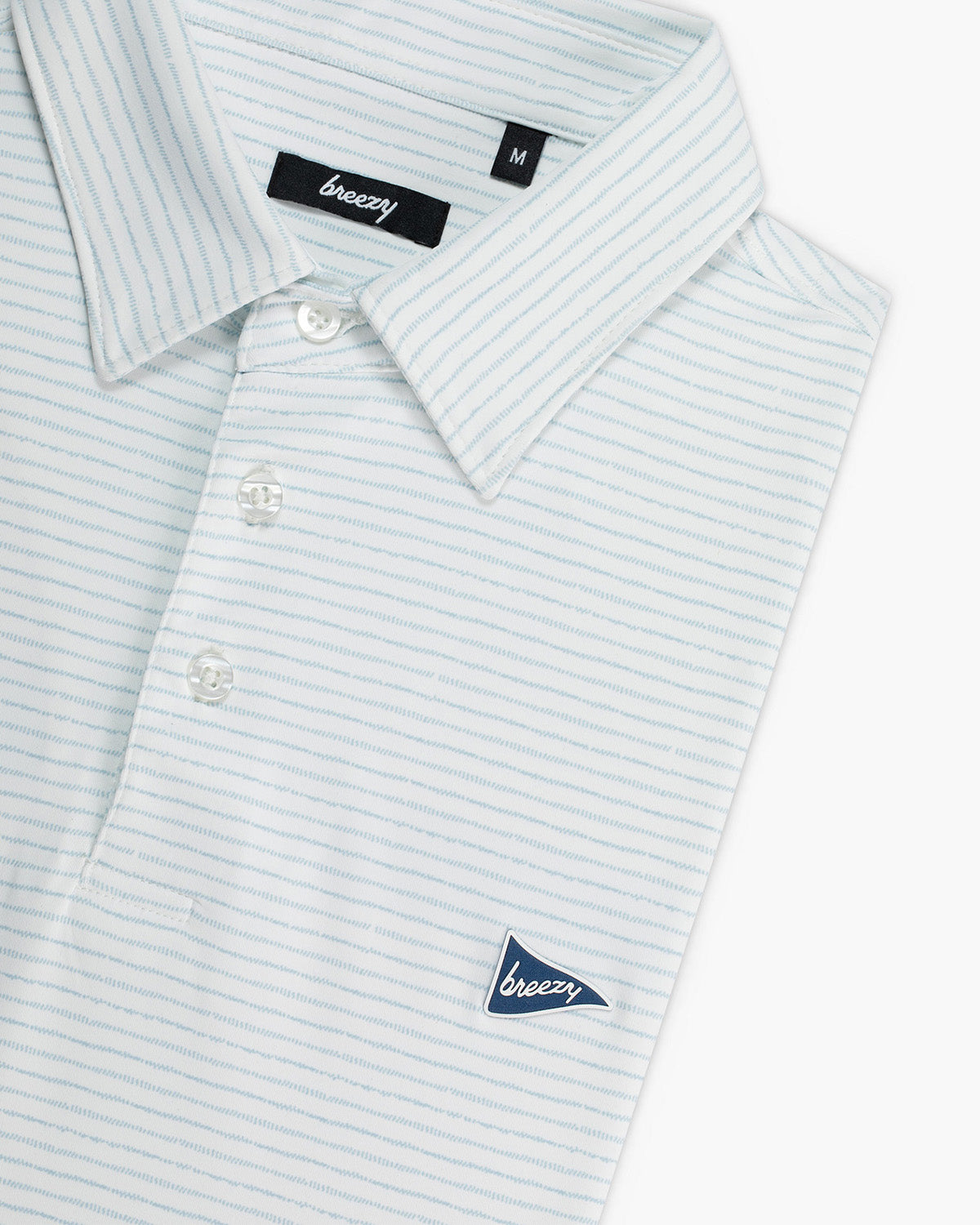 The Pebbled Stripes Polo