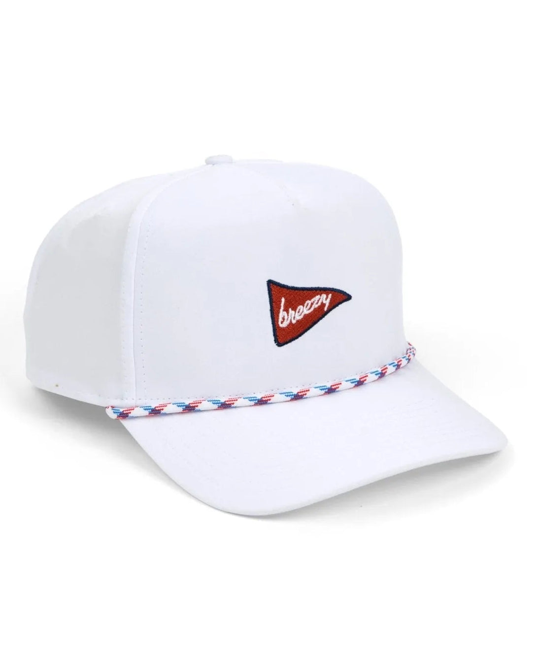 Breezy Flag White Rope Hat - Breezy Golf